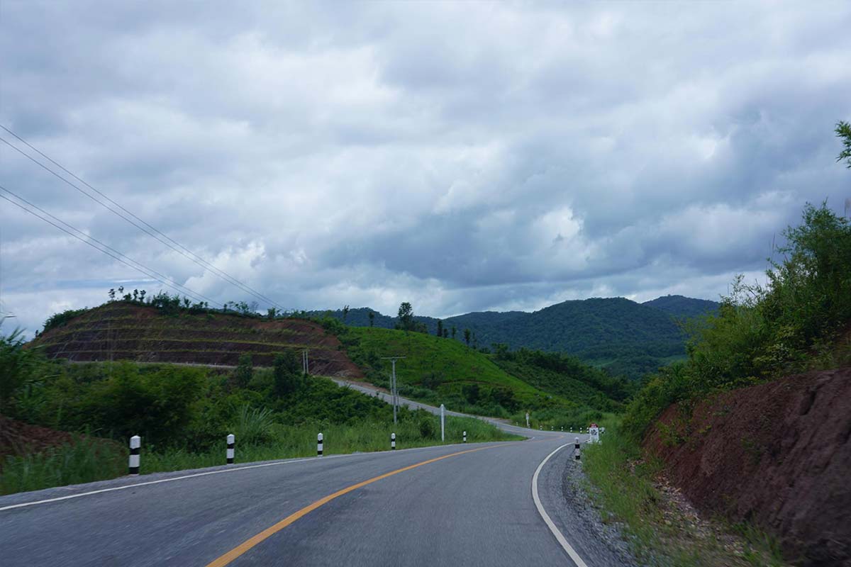 เส้นทางใหม่เชื่อมเมืองคู่แฝด น่าน (ด่านห้วยโก๋น) - หลวงพระบาง