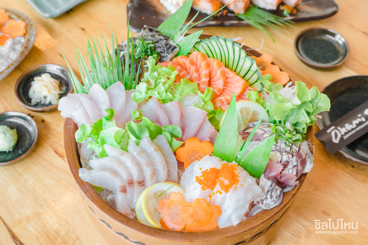Menu Buffet Okami Sushi 599+