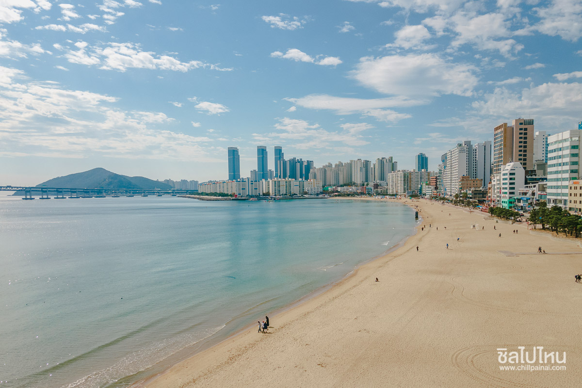 ชายหาดควางอันลี (Gwangalli Beach, 광안리해수욕장)