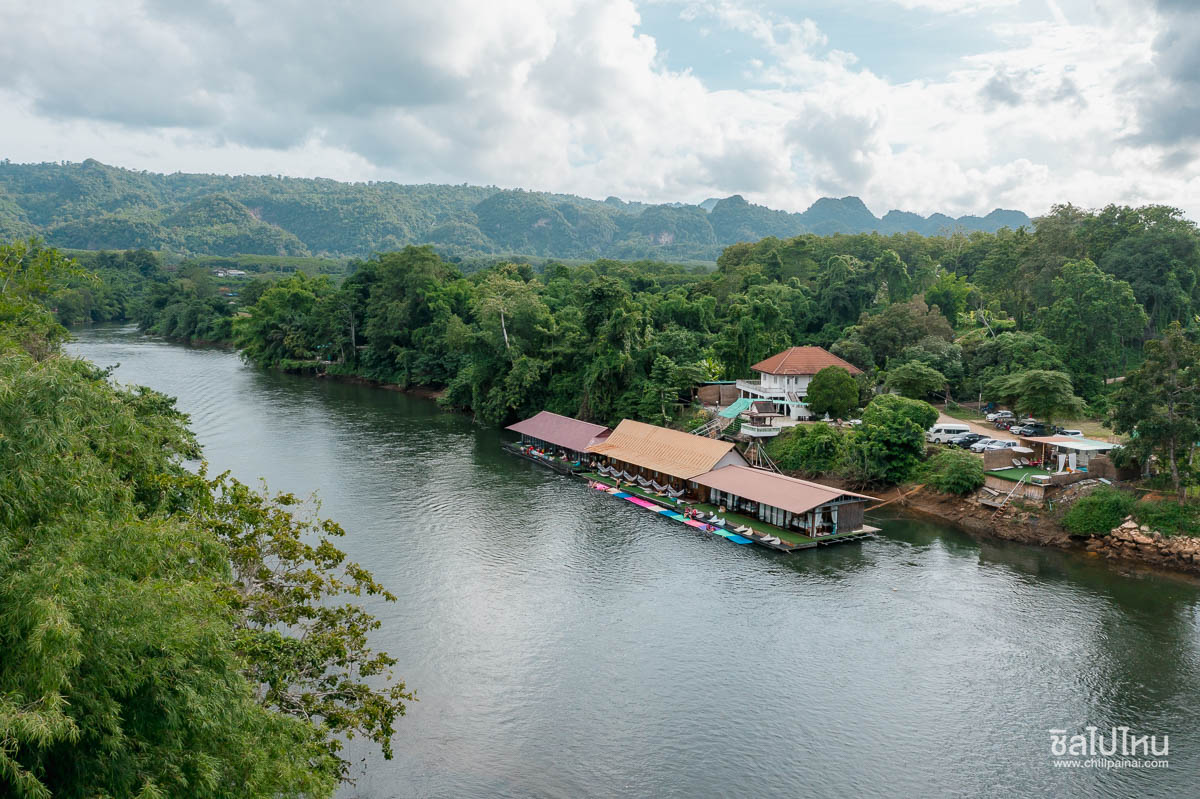 Green House River Kwai Resort (กรีนเฮ้าส์ ริเวอร์แคว รีสอร์ท) ที่พักกาญจนบุรี ริมแม่น้ำแคว กินหมูกระทะริมน้ำ