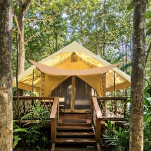 Hintok River Camp (หินตก ริเวอร์ แค้มป์) : ห้อง Deluxe Tented พร้อมอาหารเช้าและเย็น 2 ท่าน, กาญจนบุรี