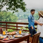 Home Phutoey River Kwai (โฮมพุเตย ริเวอร์แคว) : ห้อง River View Onsen Villa พร้อมอาหารเช้า 2 ท่าน, กาญจนบุรี