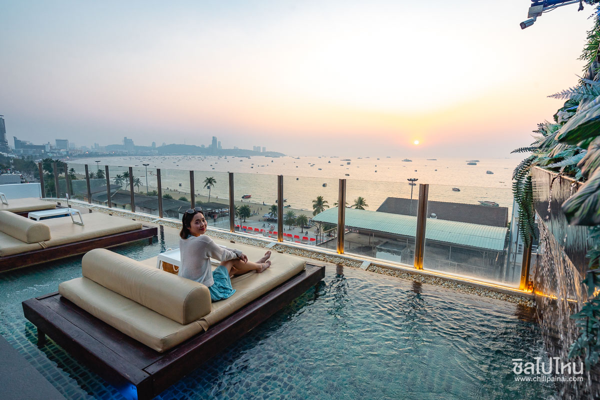 Pattaya Sea View Hotel (พัทยา ซีวิว) : ห้อง Deluxe 2 ท่าน, พัทยา