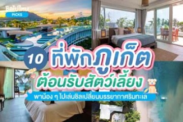 10 ที่พักภูเก็ต ต้อนรับสัตว์เลี้ยง พาน้อง ๆ ไปเล่นชิลเปลี่ยนบรรยากาศริมทะเล อัปเดตปี 2567