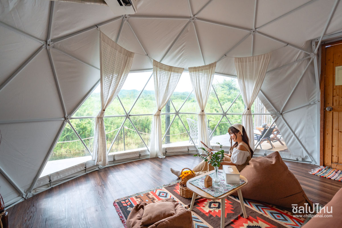 Mondara Villa and Glamping (มนดารา วิลล่า แอนด์ แกลมปิ้ง) ที่พักสวนผึ้งสไตล์บ้านเป็นหลังและแคมป์ปิ้งสุดชิคพร้อมกับมีหมูกระทะสุดฟิน