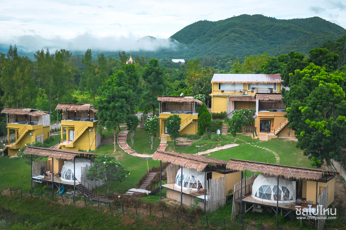 Mondara Villa and Glamping (มนดารา วิลล่า แอนด์ แกลมปิ้ง) ที่พักสวนผึ้งสไตล์บ้านเป็นหลังและแคมป์ปิ้งสุดชิคพร้อมกับมีหมูกระทะสุดฟิน