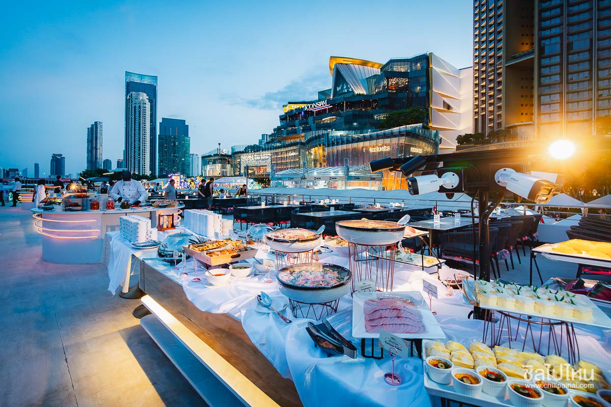 รีวิวบุฟเฟ่ต์เรือสวัสดี เจ้าพระยา (Sawasdee Chaophraya Cruise) เรือสุดหรูใหม่ล่าสุดพร้อมลิฟต์สำหรับผู้ใช้วีลแชร์ คนละ 1,150 บาท