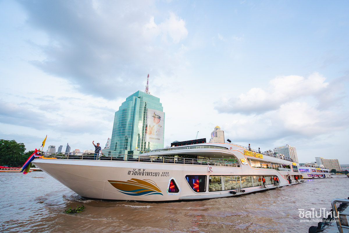รีวิวบุฟเฟ่ต์เรือสวัสดี เจ้าพระยา (Sawasdee Chaophraya Cruise) เรือสุดหรูใหม่ล่าสุดพร้อมลิฟต์สำหรับผู้ใช้วีลแชร์ คนละ 1,150 บาท