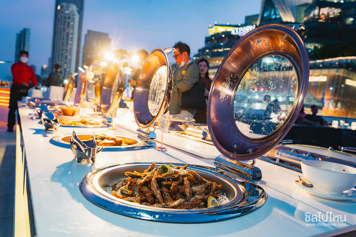 รีวิวบุฟเฟ่ต์เรือสวัสดี เจ้าพระยา (Sawasdee Chaophraya Cruise) เรือสุดหรูใหม่ล่าสุดพร้อมลิฟต์สำหรับผู้ใช้วีลแชร์ คนละ 1,150 บาท