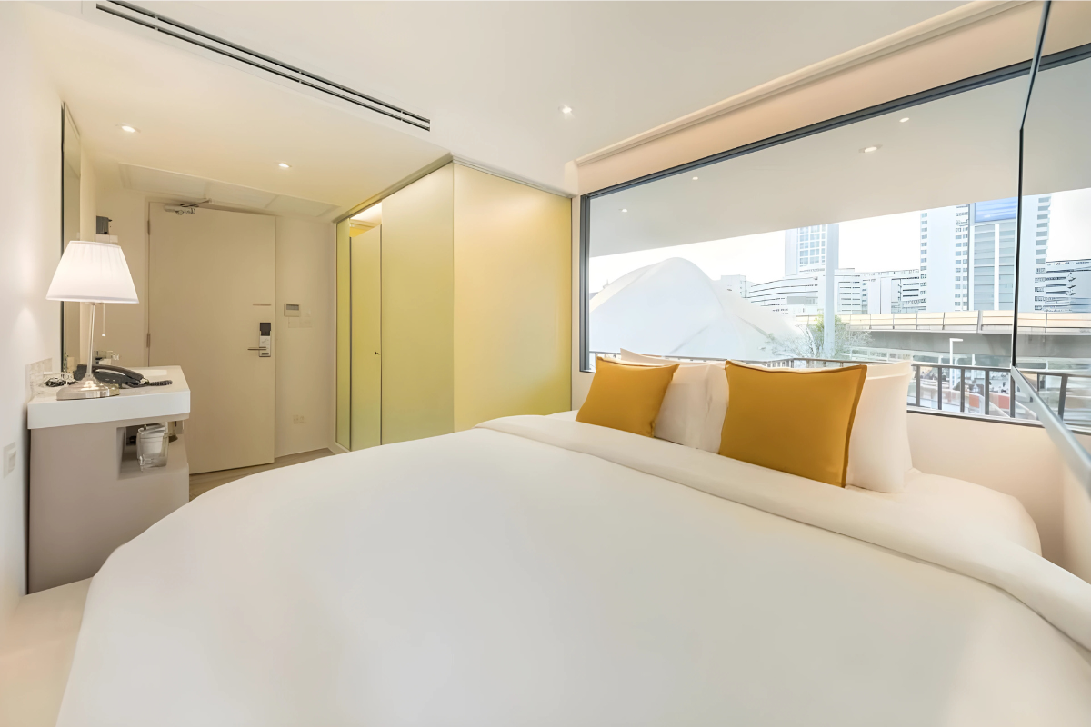 3.โรงแรมเยลโล รูม อนุสาวรีย์ชัยสมรภูมิ (Yello Rooms Hotel Victory Monument)