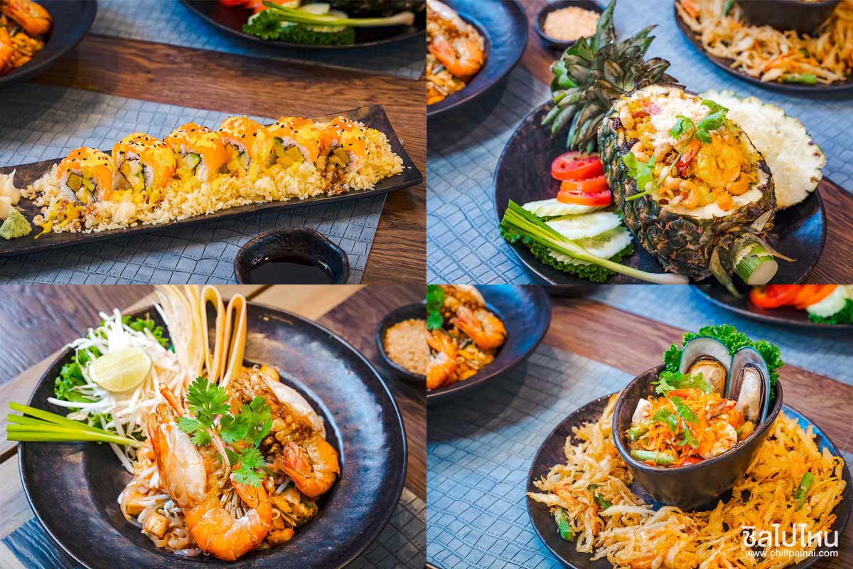 Blue Dragon Cafe & Beach Club พัทยา ร้านอาหารพัทยาชมวิวทะเลสุดปัง