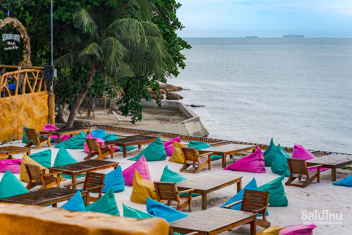 Blue Dragon Cafe & Beach Club พัทยา ร้านอาหารพัทยาชมวิวทะเลสุดปัง