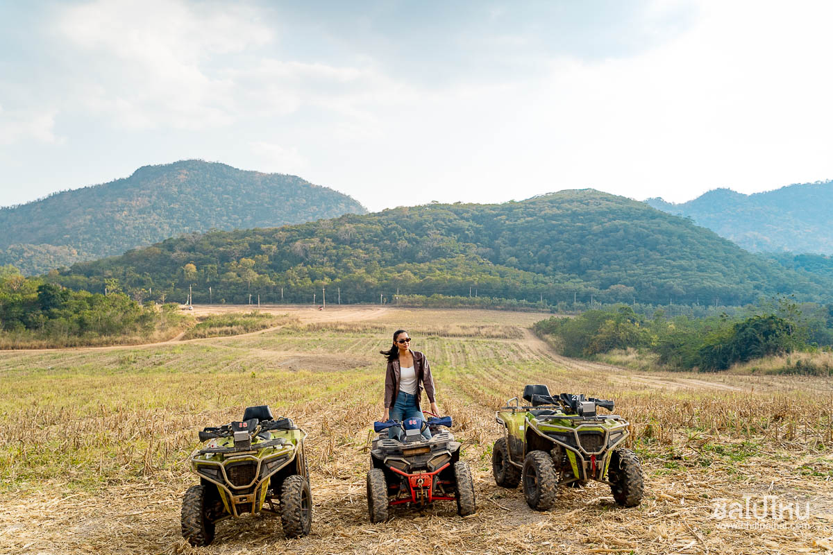 สัมผัสประสบการณ์ขับรถ ATV สุดมันส์ที่ ATV เขาใหญ่ กม.9