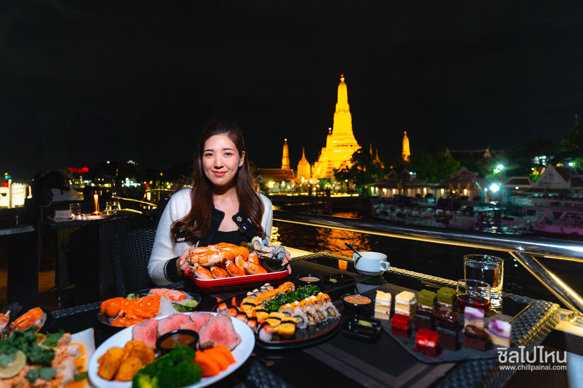 เที่ยวกรุงเทพ 1 วัน ครบทั้งวิวสูงสุดและดินเนอร์หรู! มหานครสกายวอล์ค + ล่องเรือเจ้าพระยา