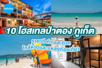 10 โฮสเทลป่าตอง ภูเก็ต ราคาดี ทำเลสะดวก ใกล้หาดและแหล่งท่องเที่ยว