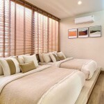 พูลวิลล่าบางแสน : Swan Private Pool Villa สำหรับ 6 ท่าน