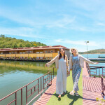 Raya Buri Resort (รายาบุรี รีสอร์ท) : ห้อง Island (แพ) 2 ท่าน, กาญจนบุรี