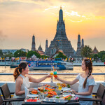 ลอยกระทง : บุฟเฟ่ต์บนเรือหรูล่องแม่น้ำเจ้าพระยารอบ Sunset VIVA Alangka Cruise, สำหรับผู้ใหญ่ 1 ท่าน