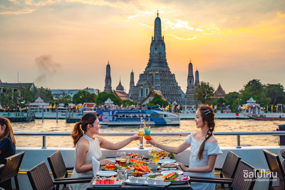 [Bangkok] Sunset VIVA Alangka Cruise: Dinner Cruise on Chao Phraya River @Terminal 21Rama 3