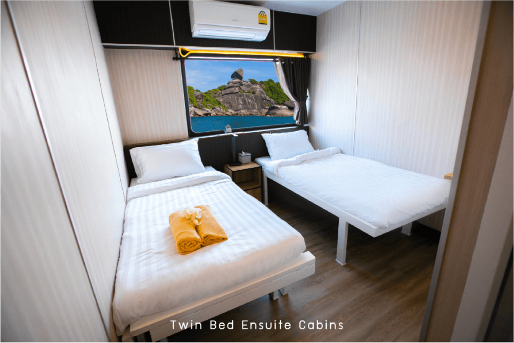 แพ็คเกจล่องเรือดำน้ำ MV Koon 9 Liveaboard (Join Trip) : สิมิลัน , เกาะบอน , เกาะตาชัย , หมู่เกาะสุรินทร์ , ริเชลิว