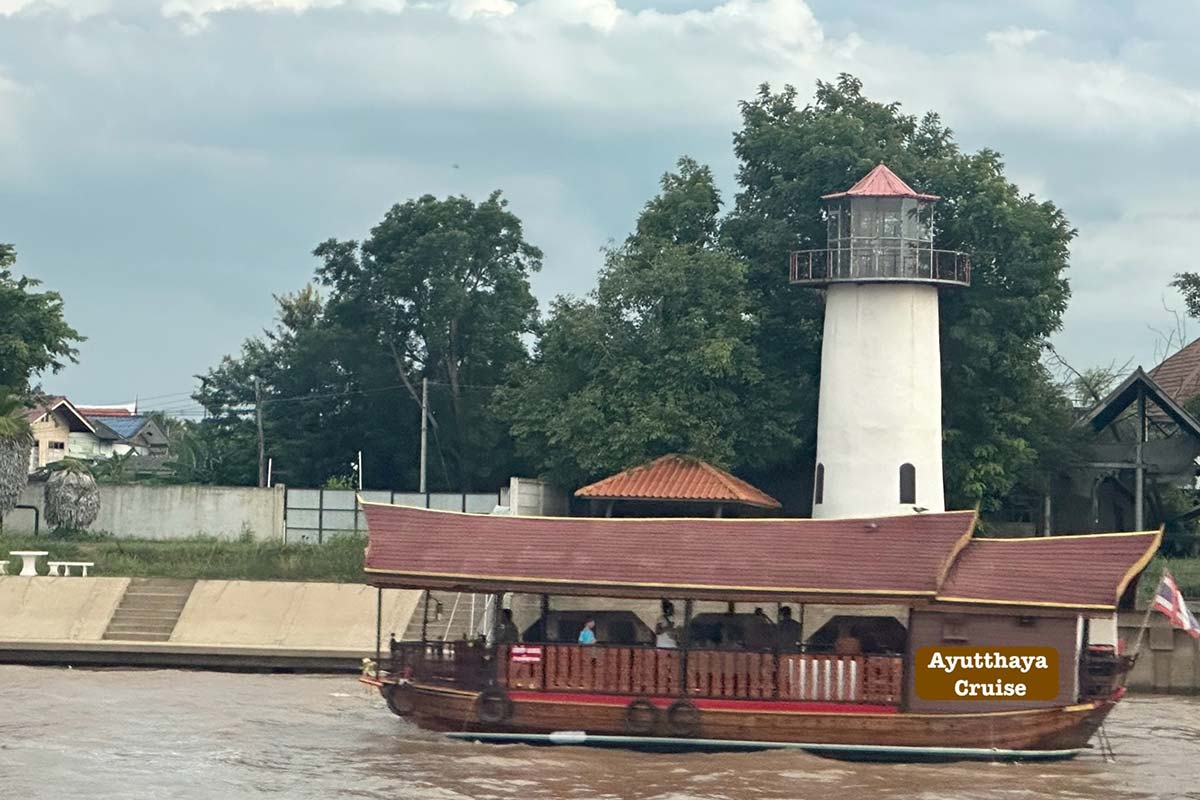 Ayutthaya Cruise : ล่องเรือรับประทานอาหารอยุธยา