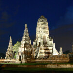 ทัวร์ปั่นจักรยานยามค่ำคืน ชมวัด ชมโบราณสถาน ,อยุธยา