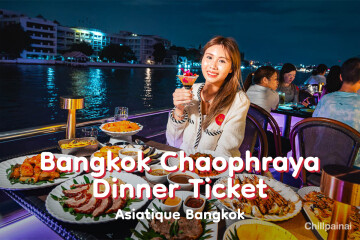 Bangkok Chaophraya Cruise Dinner Ticket · Asiatique Bangkok