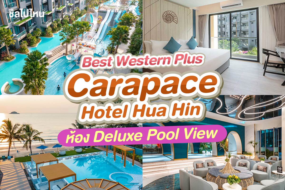 Best Western Plus Carapace Hotel Hua Hin (โรงแรม เบสท์ เวสเทิร์น พลัส คาราเพซ หัวหิน) ห้อง Deluxe Pool View 2 ท่าน