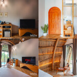 Binlha Raft Resort (บินหลา ราฟท์ รีสอร์ท) ห้อง Bamboo Pool Villa 2 ท่าน, กาญจนบุรี