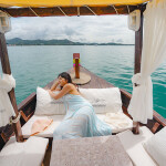 ล่องเรือไม้สุดหรู Baifern เที่ยวเกาะยอ ดำน้ำ + พายเรือซับบอร์ด + ตกปลา ตกหมึก + เซตกุ้งเผา, สัตหีบ ชลบุรี