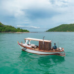 ล่องเรือไม้สุดหรู Baifern เที่ยวเกาะยอ ดำน้ำ + พายเรือซับบอร์ด + ตกปลา ตกหมึก + เซตกุ้งเผา, สัตหีบ ชลบุรี