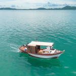 ล่องเรือไม้สุดหรู Baifern เที่ยวเกาะยอ ดำน้ำ + พายเรือซับบอร์ด + ตกปลา ตกหมึก + เซตกุ้งเผา, สัตหีบ ชลบุรี