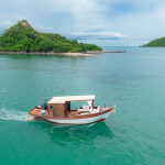 ล่องเรือไม้สุดหรู Baifern เที่ยวเกาะยอ ดำน้ำ + พายเรือซับบอร์ด + ตกปลา ตกหมึก + เซตกุ้งเผา, สัตหีบ ชลบุรี