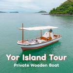 ล่องเรือไม้สุดหรู Rita เที่ยวเกาะยอ ดำน้ำ + พายเรือซับบอร์ด + ตกปลา ตกหมึก + เซตกุ้งเผา, สัตหีบ ชลบุรี