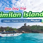 เรือสปีดโบ๊ท One Day Trip ทัวร์หมู่เกาะสิมิลัน + อาหาร 3 มื้อ + รถรับ-ส่ง, ภูเก็ต (จอย)