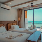 Ennkai Beach Front Resort Koh-larn (เอนกาย บีชฟร้อน รีสอร์ท เกาะล้าน) ห้อง superior 2 ท่าน, เกาะล้าน