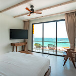 Ennkai Beach Front Resort Koh-larn (เอนกาย บีชฟร้อน รีสอร์ท เกาะล้าน) ห้อง Deluxe 2 ท่าน, เกาะล้าน