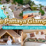 The Pattaya Glamper (เดอะ พัทยา แกลมเปอร์)​ : ห้องเต็นท์เล็กปกติ 2 ท่าน (แบบไม่มีศาลาส่วนตัว) , พัทยา