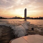 เรือยอร์ชส่วนตัวล่องแม่น้ำเจ้าพระยา : Chris-craft carina 21 (Phill) : กรุงเทพ