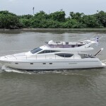 เรือยอร์ชส่วนตัวล่องแม่น้ำเจ้าพระยา : Ferretti Yacht 460 (Flow Happy) : กรุงเทพ