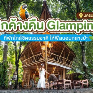 นกค้างคืน Glamping ห้อง นกเข้ารัง 2 ท่าน นครนายก