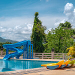 Heaven Kwai Resort (เฮฟเว่น แคว รีสอร์ท) ห้อง แพชวนชม+อาหาร 3 มื้อ+ล่องแพเปียก, 2 ท่าน, กาญจนบุรี