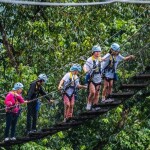 กิจกรรม Zipline สุดหวาดเสียวชมวิวจากยอดเขา พร้อมบุฟเฟ่ต์อาหารไทย ที่ Kingkong Zipline Chiangmai ,เชียงใหม่