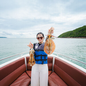 ทริปดำน้ำเกาะครามน้อย เกาะครามใหญ่ ตกปลา ตกหมึก โดยเรือสปีดโบ๊ท(เหมาลำ) สำหรับ 1-6 ท่าน