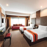 Mövenpick Suriwongse Hotel Chiang Mai (เมอเวนพิค สุริวงศ์ เชียงใหม่) : ห้อง Deluxe 2 ท่าน, เชียงใหม่