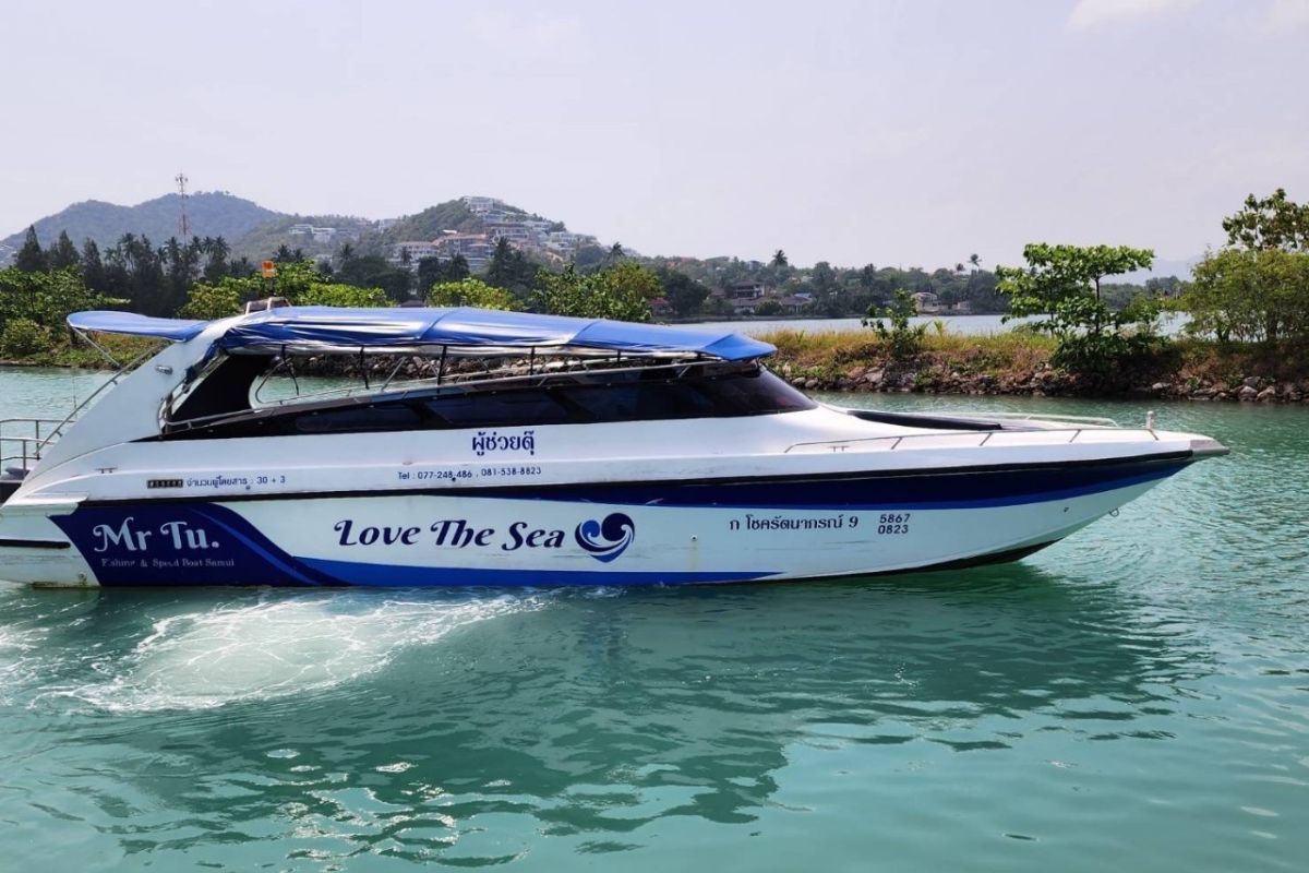 Mr.Tu Fishing & Speed Boat Samui ทัวร์เดย์ทริปชมธรรมชาติล้อมรอบอุทยานแห่งชาติหมู่เกาะอ่างทอง,สมุย