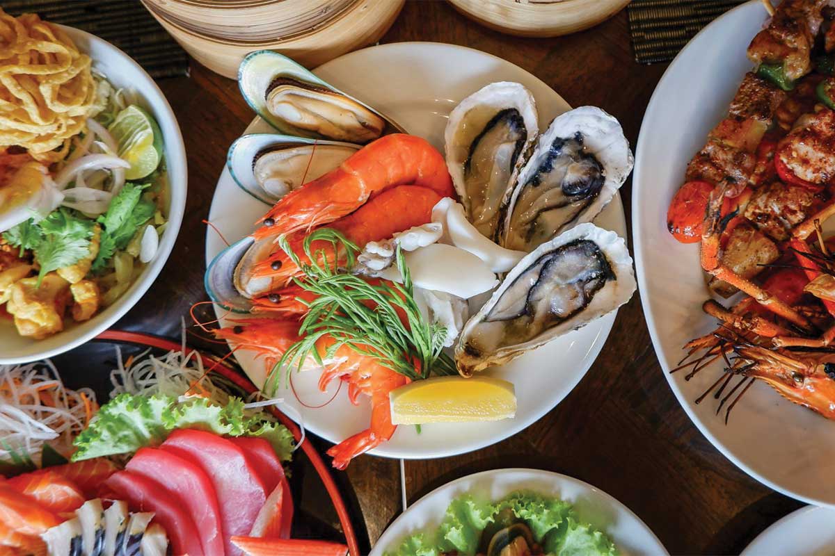 บุฟเฟต์ดินเนอร์ ห้องอาหารเดอะสแควร์ ที่ โรงแรมโนโวเทล กรุงเทพ บางนา, 2 ท่าน