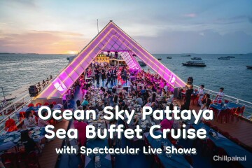 Ocean Sky Pattaya - Sea Buffet Cruise with Spectacular Live Shows