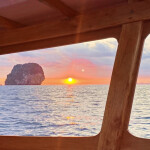 Private Krabi 7 Islands Half Day Sunset Tour : ทัวร์ 7 เกาะชมพระอาทิตย์ตก โดยเรือหางยาว+รถรับ-ส่ง(ทัวร์ส่วนตัว), กระบี่