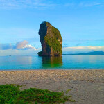 Private Krabi 7 Islands Half Day Sunset Tour : ทัวร์ 7 เกาะชมพระอาทิตย์ตก โดยเรือหางยาว+รถรับ-ส่ง(ทัวร์ส่วนตัว), กระบี่